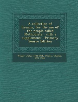 Front cover_A collection of hymns, for the use of the people called Methodists