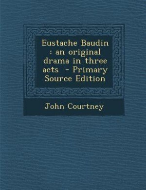 Front cover_Eustache Baudin