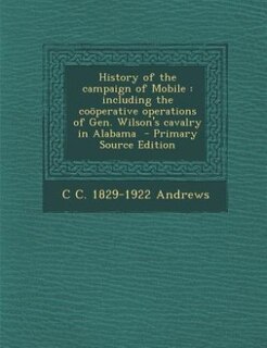 Couverture_History of the campaign of Mobile