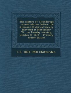 Front cover_The capture of Ticonderoga