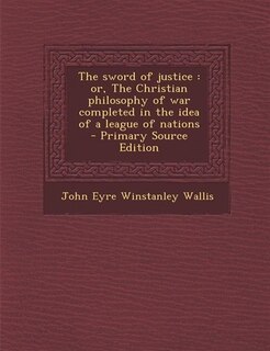 Front cover_The sword of justice