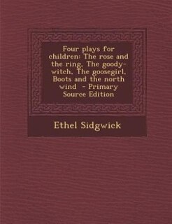 Front cover_Four plays for children