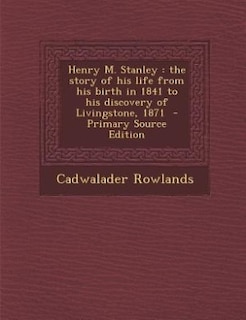 Front cover_Henry M. Stanley