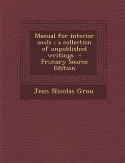 Front cover_Manual for interior souls