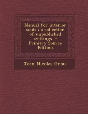 Front cover_Manual for interior souls