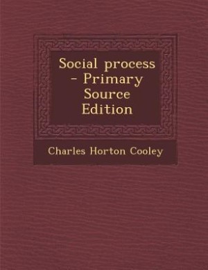 Front cover_Social process  - Primary Source Edition