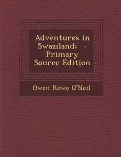 Couverture_Adventures in Swaziland;  - Primary Source Edition