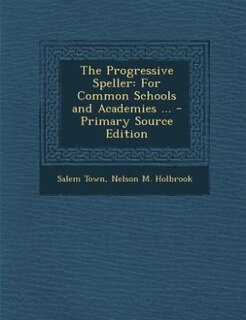 Front cover_The Progressive Speller