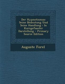 Front cover_Der Hypnotismus