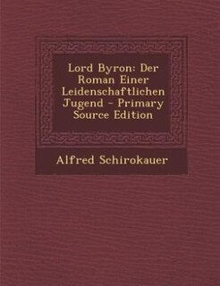 Front cover_Lord Byron