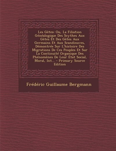 Front cover_Les Gètes