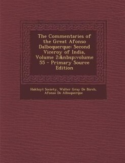 Front cover_The Commentaries of the Great Afonso Dalboquerque