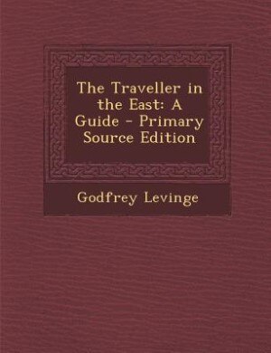 Couverture_The Traveller in the East
