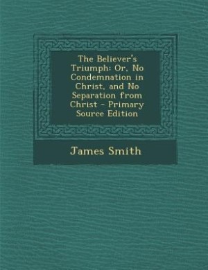 Front cover_The Believer's Triumph