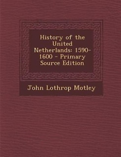Front cover_History of the United Netherlands
