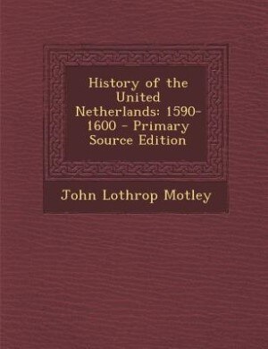 Front cover_History of the United Netherlands