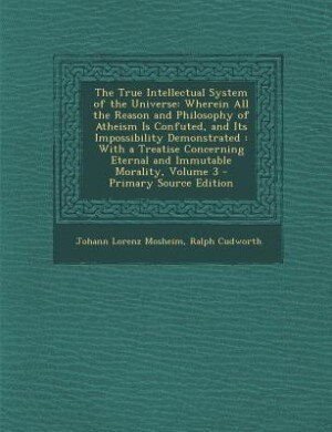 Couverture_The True Intellectual System of the Universe