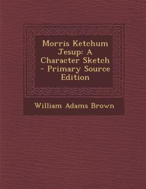 Couverture_Morris Ketchum Jesup