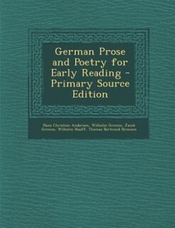 Front cover_German Prose and Poetry for Early Reading - Primary Source Edition
