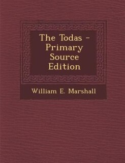 Front cover_The Todas - Primary Source Edition