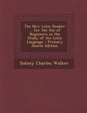 Front cover_The New Latin Reader