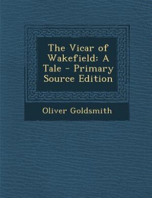 Front cover_The Vicar of Wakefield
