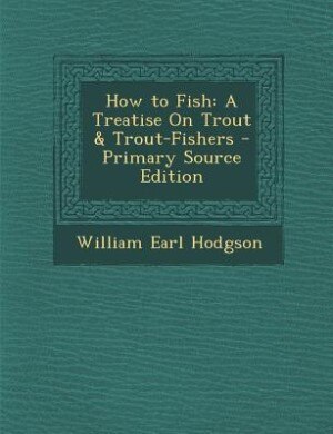 Front cover_How to Fish