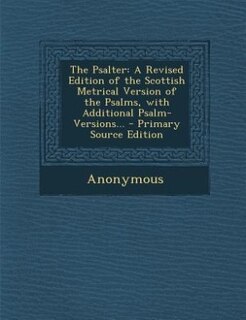 Couverture_The Psalter