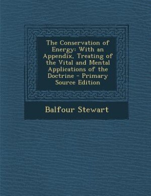 Front cover_The Conservation of Energy