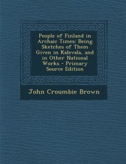 Front cover_People of Finland in Archaic Times
