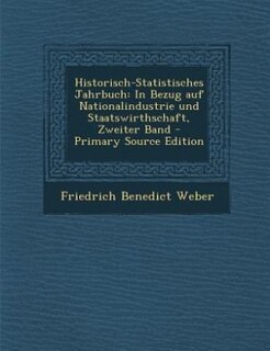 Couverture_Historisch-Statistisches Jahrbuch