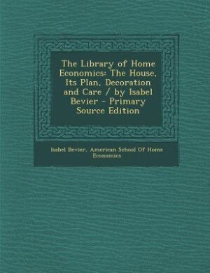 Couverture_The Library of Home Economics