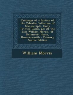 Front cover_Catalogue of a Portion of the Valuable Collection of Manuscripts, Early Printed Books, &c