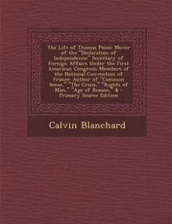 Front cover_The Life of Thomas Paine