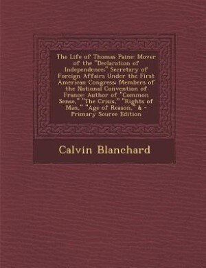 Front cover_The Life of Thomas Paine
