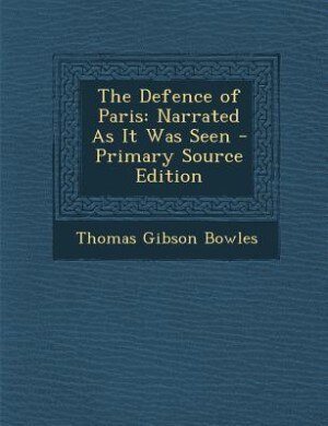 Couverture_The Defence of Paris