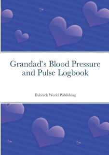 Front cover_Grandad's Blood Pressure and Pulse Logbook