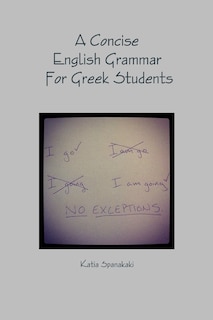 Front cover_A Concise English Grammar For Greek Students