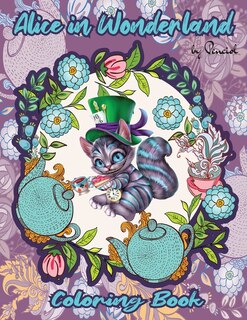 Front cover_Alice in Wonderland Coloring Book