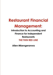Front cover_Restaurant Financial Management