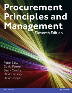 Front cover_Procurement, Principles & Management