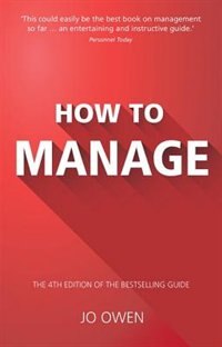Front cover_How To Manage