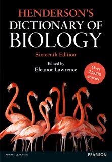 Couverture_Henderson's Dictionary Of Biology