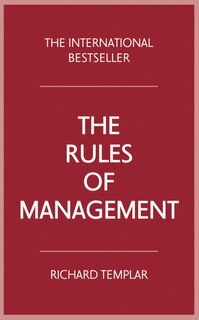 Front cover_Rules of Management, The