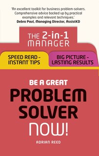Couverture_Be a Great Problem Solver &ndash; Now!