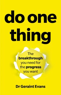 Couverture_Do One Thing