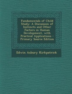 Couverture_Fundamentals of Child Study