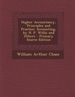 Front cover_Higher Accountancy, Principles and Practice