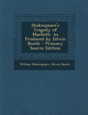 Couverture_Shakespeare's Tragedy of Macbeth
