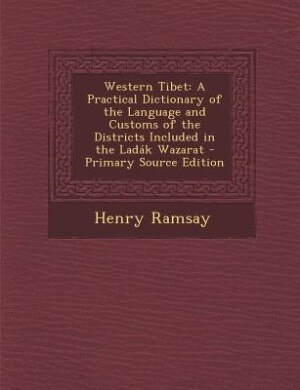 Front cover_Western Tibet